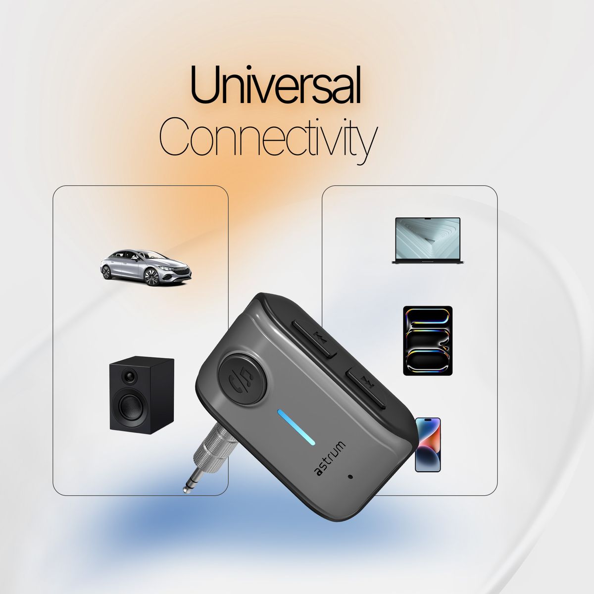 Bluetooth Audio Receiver with Hands-Free, TF & AUX – BT130