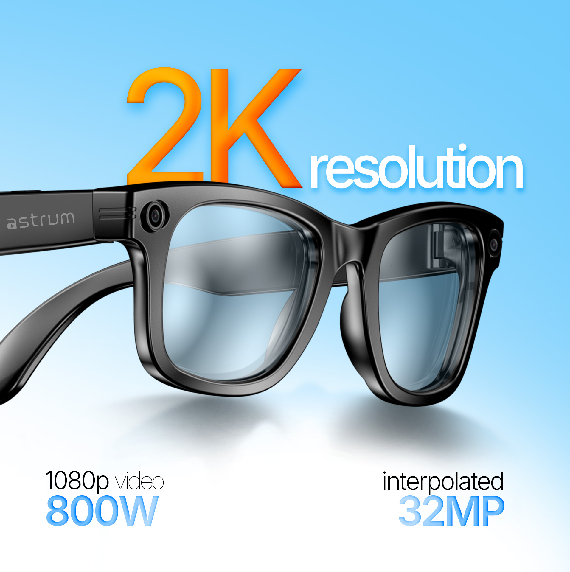 ASTRUM G06 SMART GLASS 4GB SPK BT AI CM