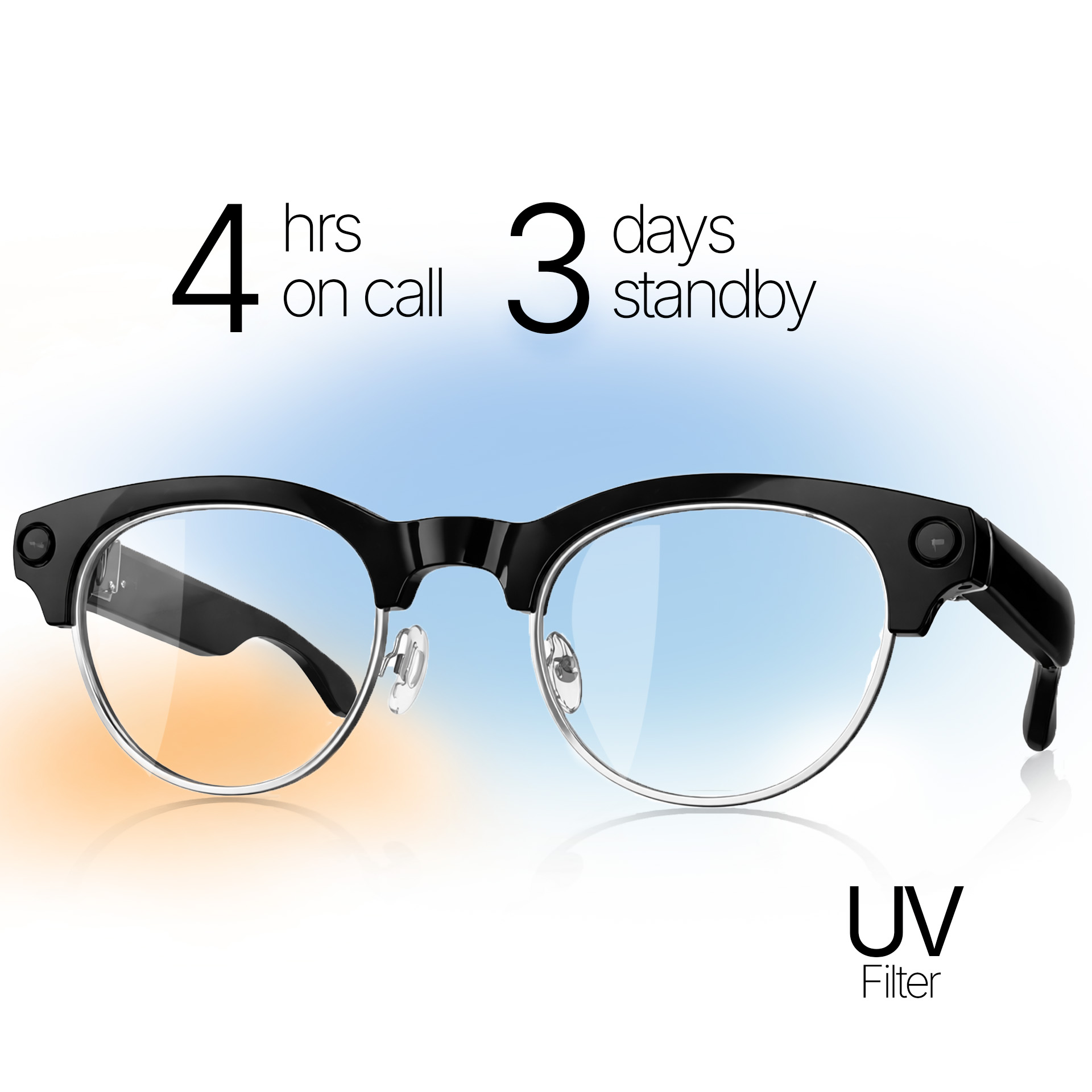 Astrum AI Smart Glasses 32MP Camera & Real-Time Translation- SG-V03H