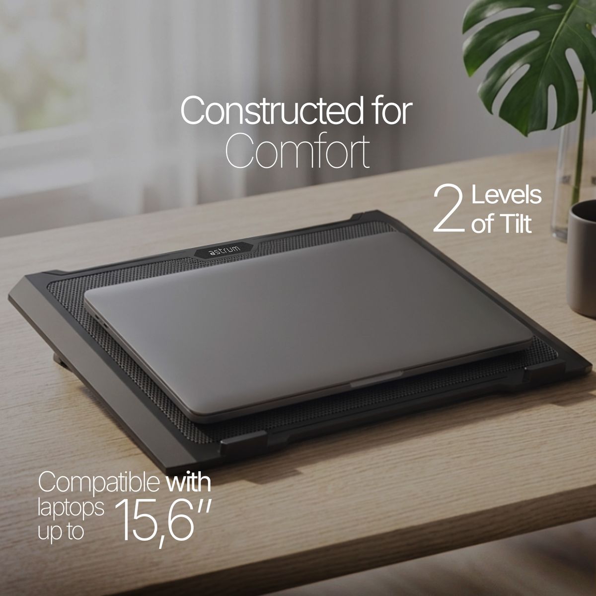Laptop Cooling Pad 15.6 Inch Quiet Fan USB Adjustable Stand – LCP150