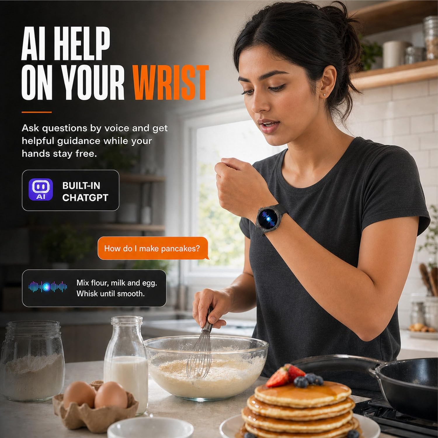 Smart Watch, Zinc Alloy, BT Calling, IP68 - SW130R